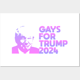 Gays for Trump 2024 Posters and Art